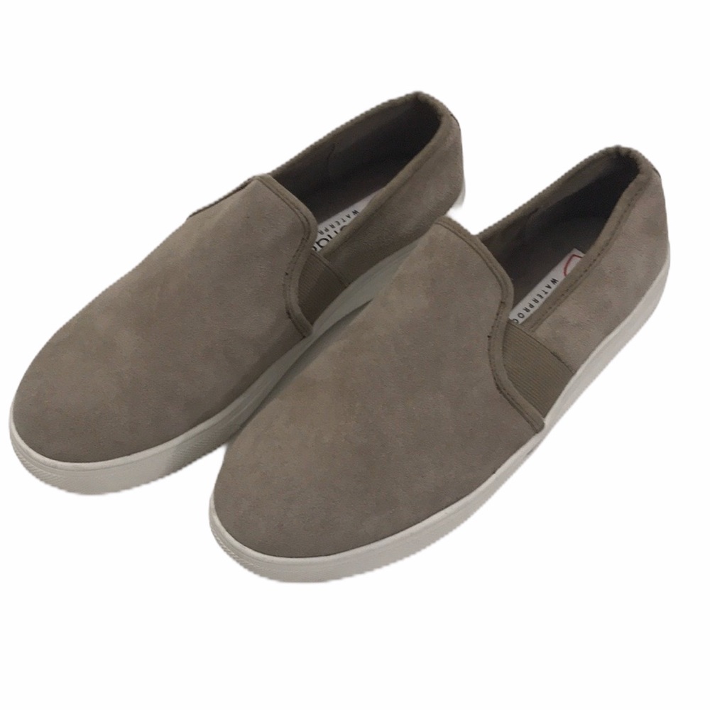 Blondo Waterproof Tan Sneakers Slip On Sneakers Flat Comfor 6.5